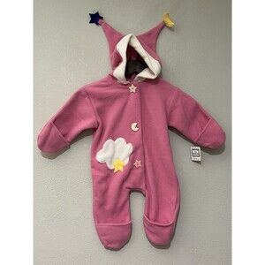 Cherokee Baby warm and comfortable one-piece baby jumpsuit, size 6 months